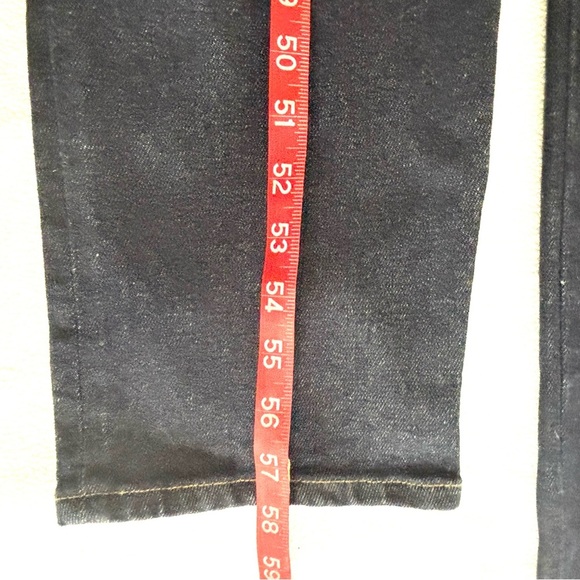 NWT Good American Indigo Trucker Sleeveless Collar Zip/Button Denim Jumpsuit (L) - Picture 15 of 16